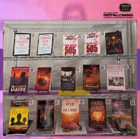 God Is Love at the LA Book Fair — display 2